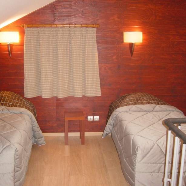 Chambre duplex hôtel Le Cheval Blanc