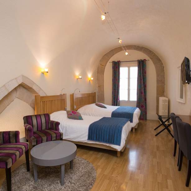 Chambre junior hôtel Le Cheval Blanc